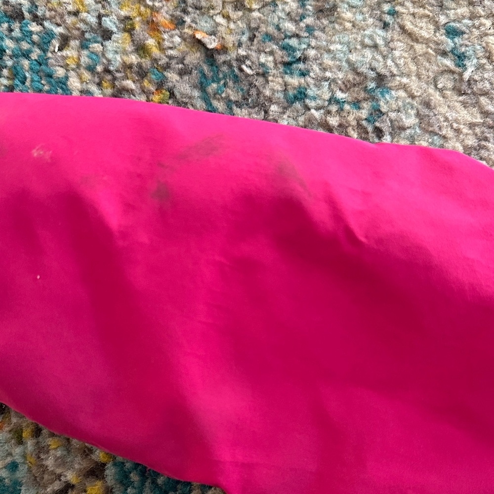 The North Face Fuchsia Hooded Jacket with Fur Trim - Picture 3 of 4